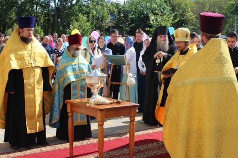 Молебен на начало учебного года