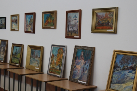 Встреча с художником Г.К. Комаровым