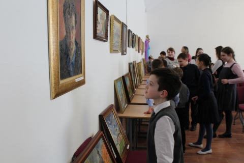 Встреча с художником Г.К. Комаровым