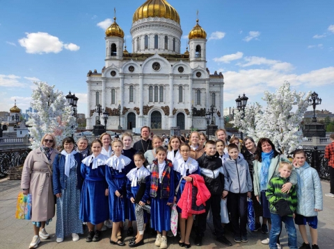 ДЕТСКАЯ ЛИТУРГИЯ В ХРАМЕ ХРИСТА СПАСИТЕЛЯ