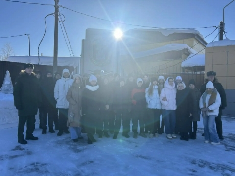 ЭКСКУРСИЯ В ВОИНСКУЮ ЧАСТЬ