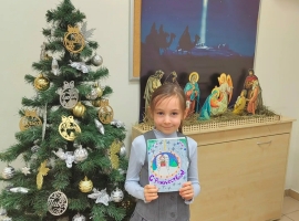 Рождественская открытка солдату